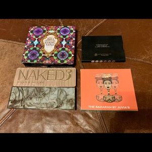 Lot of Five Palettes Urban Decay Anastasia BH